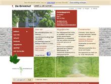Tablet Screenshot of debrinkhofnorg.nl